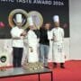„Vilius Tamošaitis“ su apdovanojimais už Maži Mamutai produktų kokybę parodoje „Riga Food 2024“.
