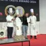 „Vilius Tamošaitis“ su apdovanojimais už Maži Mamutai produktų kokybę parodoje „Riga Food 2024“.