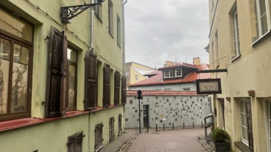 Literatų gatvė – viena įspūdingiausių „skulptūros Vilniuje“ vietų, kur meno kūriniai puošia senamiesčio sienas.