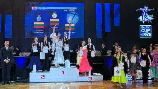 Augustas Uža ir Gabrielė Juknevičiūtė sužibėjo „Baltic Cup“ čempionate