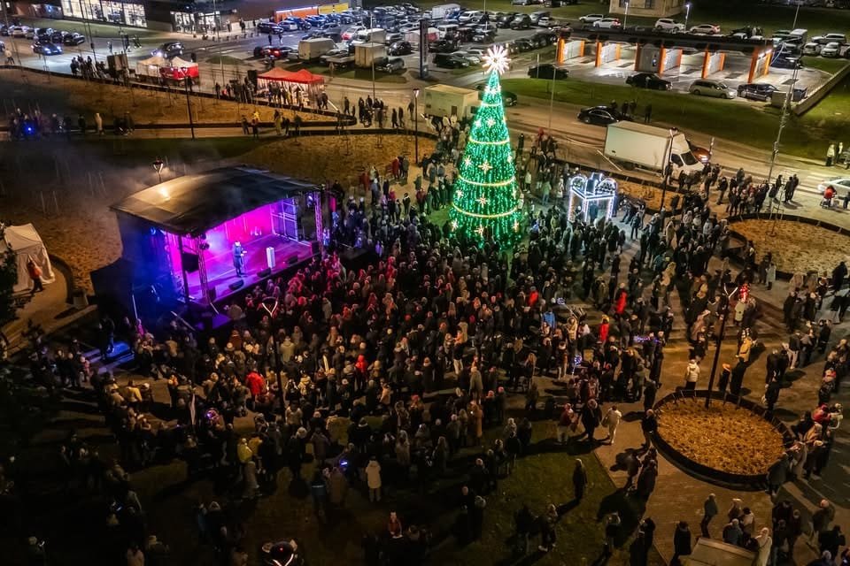 Grigiškių Kalėdų eglės įžiebimo šventė