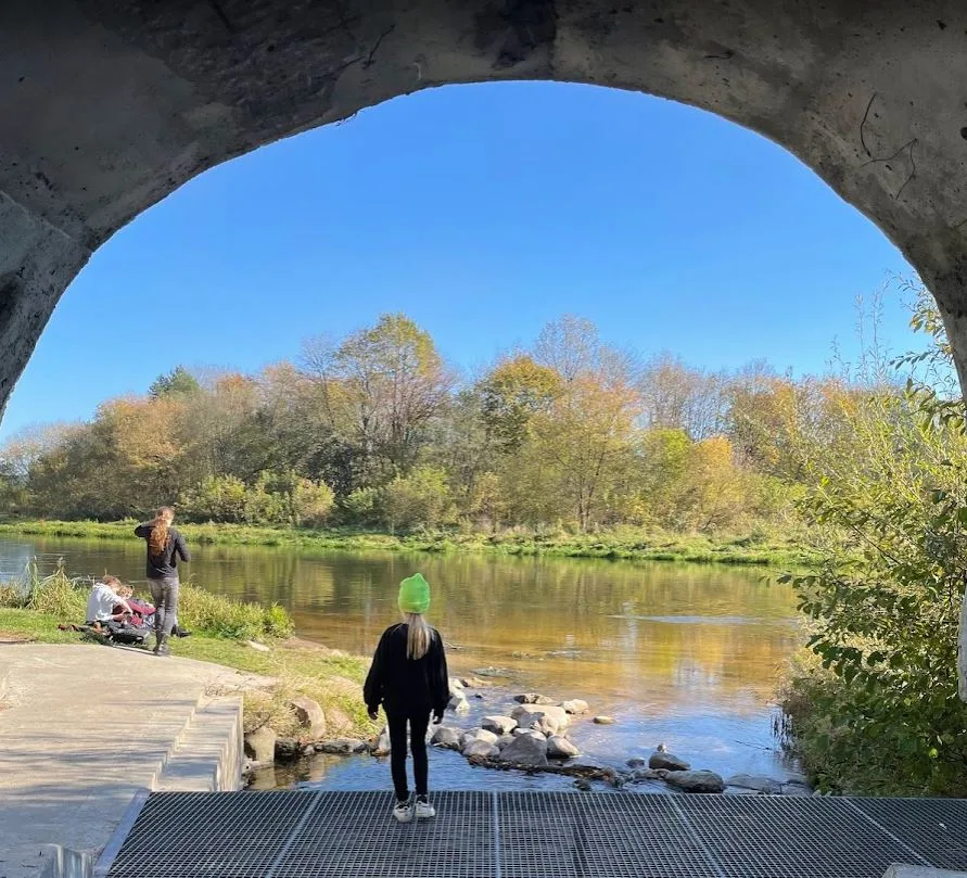 Rudens pasivaikščiojimai Vilniuje Neries pakrante