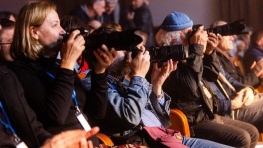 Džiazo koncertas ir fotografijos paroda Vilnius Jazz 2025 metu