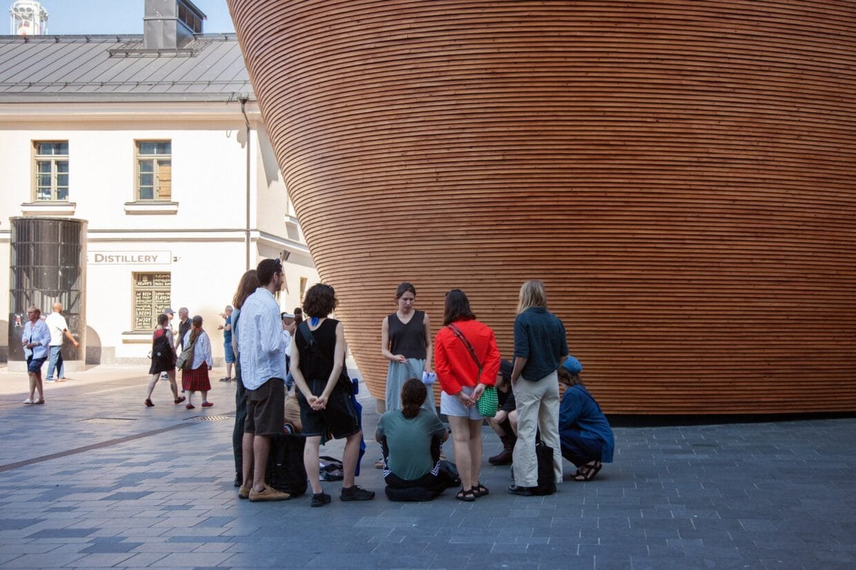 Architektūros fondo paroda Vilniuje SODAS 2123 erdvėje – kūrybiniai eksperimentai ir instaliacijos.