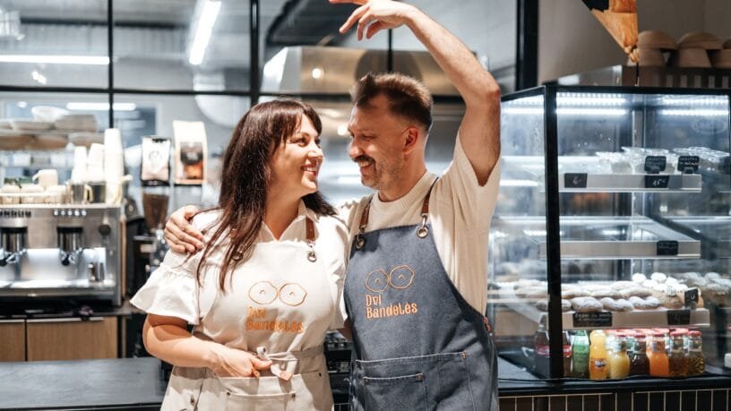 Dvi bandelės kepyklos įkūrėja Irina Serezonok Vilniuje