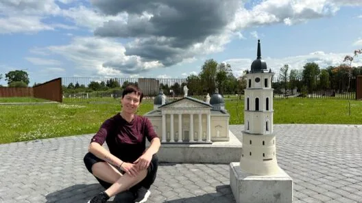 Tinklaraščio Check in Lithuania autorė Diana Gedeikytė-Jakutienė gamtoje.