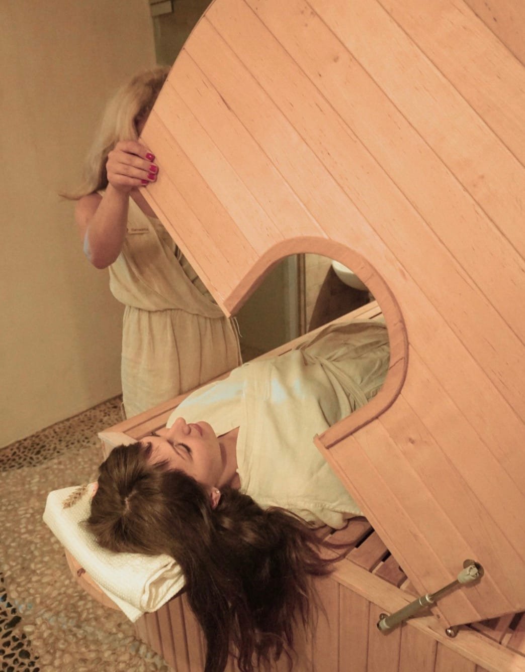 Autentiškas Etno SPA interjeras istoriniame malūne – viena iš unikalių vietų.