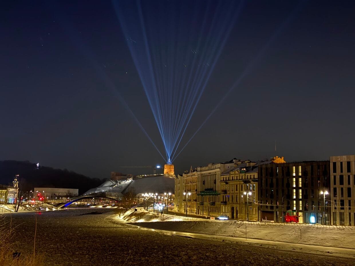 Gedimino pilis ant kalno. Nemokamas muziejų lankymas Vilniuje sekmadienį.