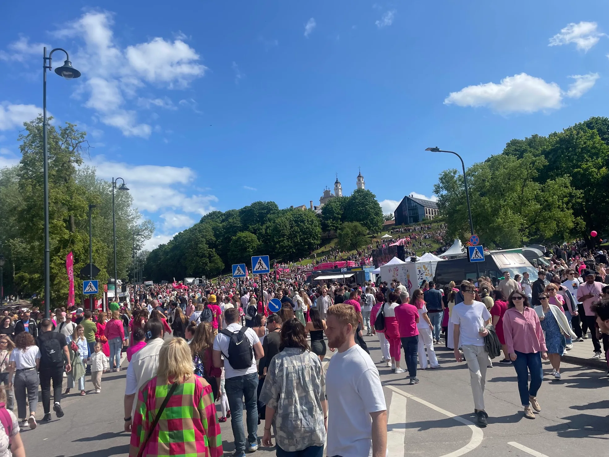 ožinė šaltibarščių sriuba ir įvairios jos variacijos festivalio metu Vilniuje