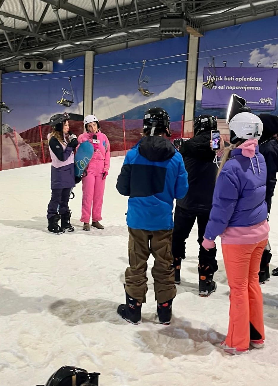 Slidinėjimas ir snieglenčių sportas Snow Arenoje Druskininkuose.