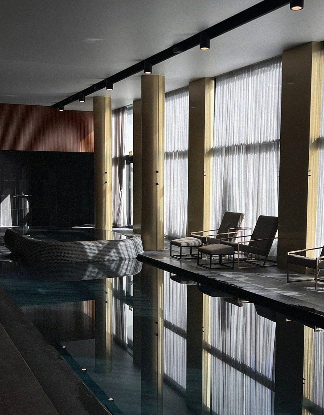 Inovatyvus poilsis su nakvyne Mana Sleep & Spa viešbutyje Druskininkuose su visą parą veikiančia baseinų zona.