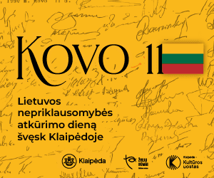 Kovo 11, Klaipėda, Lietuvos Nepriklausomybės atkūrimo diena, renginiai Klaipėdoje 2026, ką veikti Klaipėdoje, šventė pajūryje, Lietuvos valstybinės šventės.