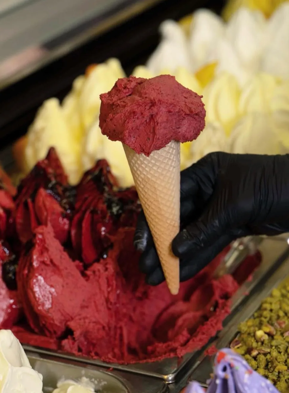 Kreminiai itališki gelato ledai Soprano leidainėje