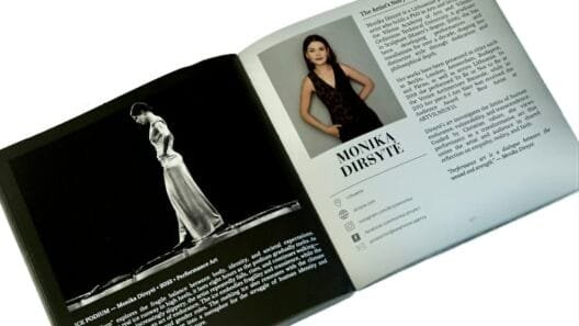 Šiuolaikinio meno kūrėja Monika Dirsytė, patekusi į prestižinį tarptautinį leidinį „100 Artists of Europe“.