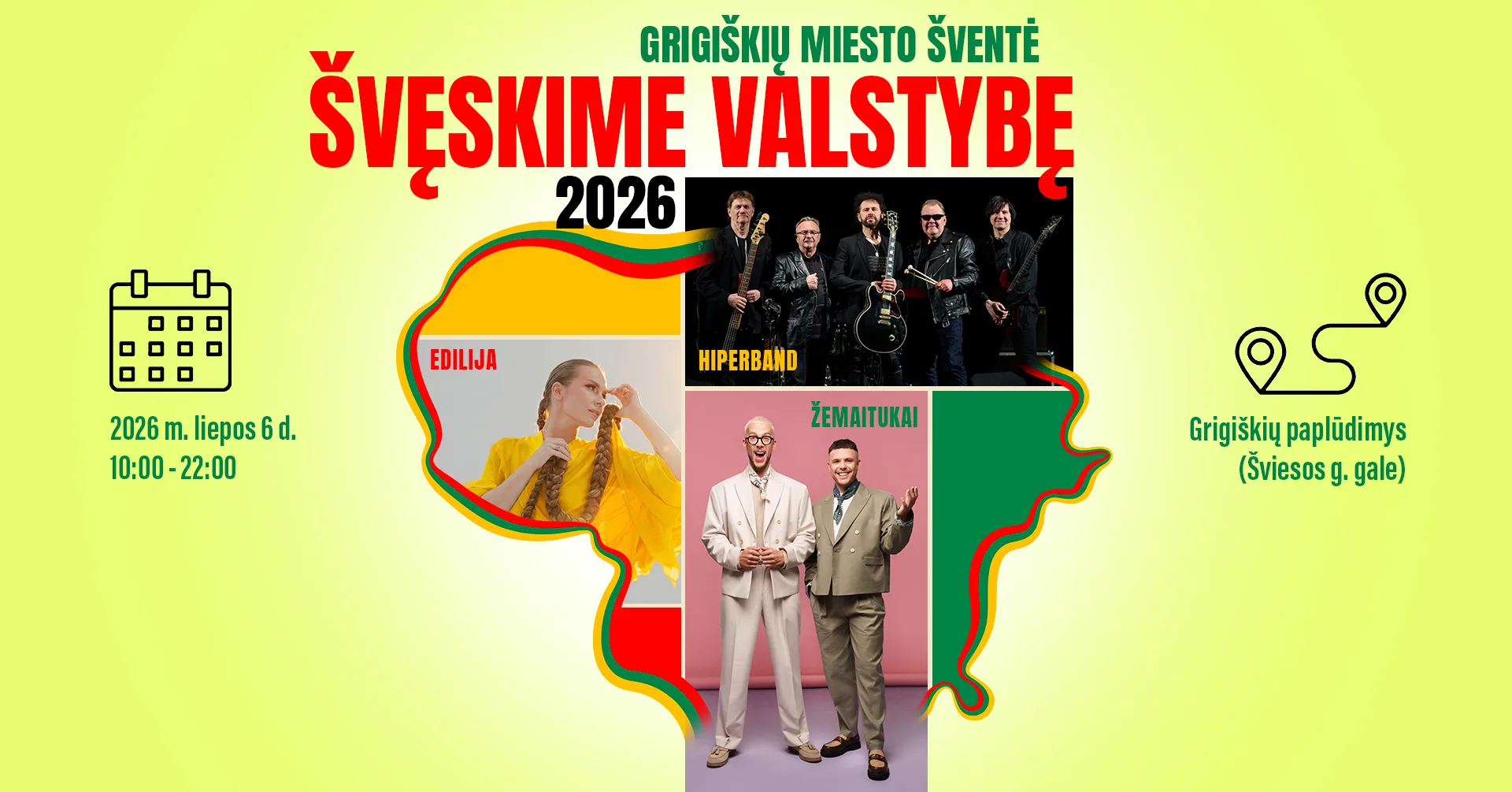 Grigiškių miesto šventė „Švęskime valstybę“