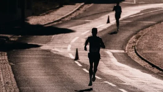 Vilniaus maratonas gatvėmis - bėga paskutinis žmogus